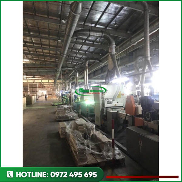 Hệ thống hút và xử lý bụi gỗ
